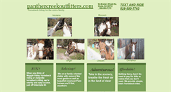 Desktop Screenshot of panthercreekoutfitters.com